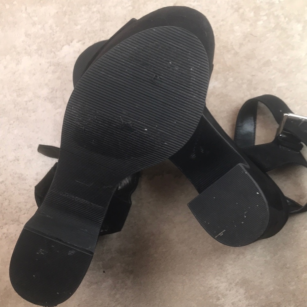 ❌SOLD❌Steve Madden Leno Black Suede - Picture 6 of 6